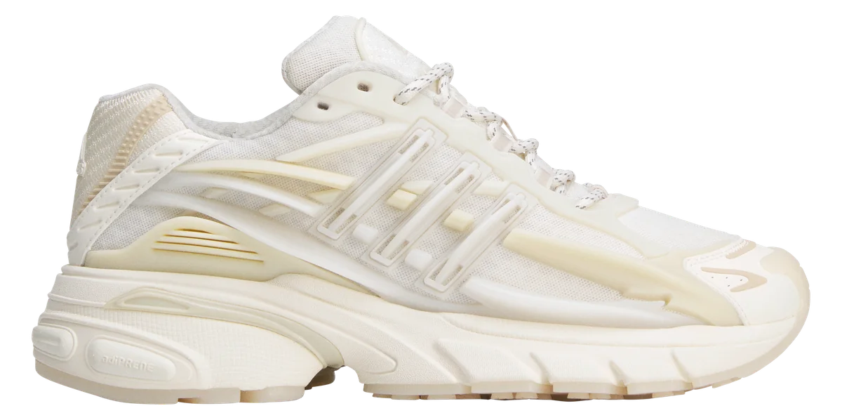 adidas Adistar Jellyfish Triple White sneaker on white